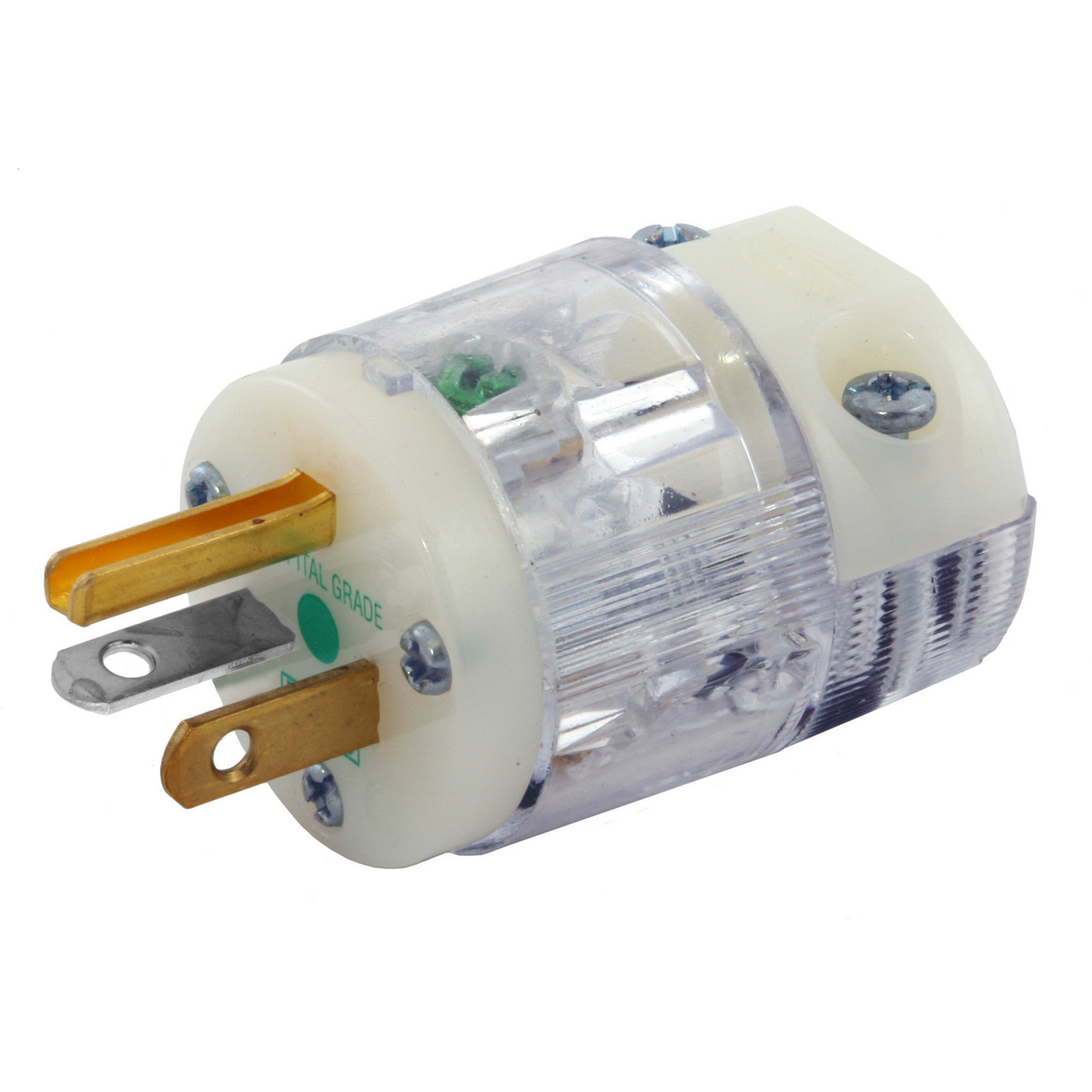 Product image for Plug 5-20P cable strait 2P 3W 20A 125V HOSP clr