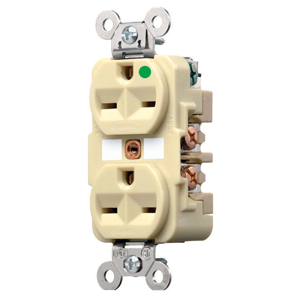 Product image for Receptacle 6-15R EHD duplex 2P 15A 250V HOSP ivo
