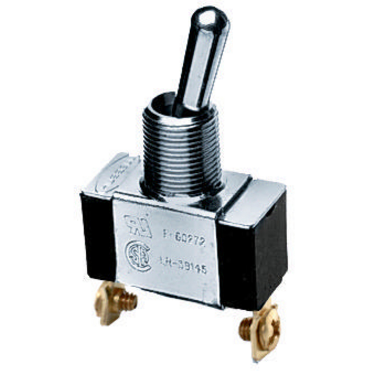 Product image for HUB HBL11SP SWITCH BT SPST HD 3/4H 10A@250VAC 20A@125VAC ON/OFF BAT HANDLE SPADE TERMINAL