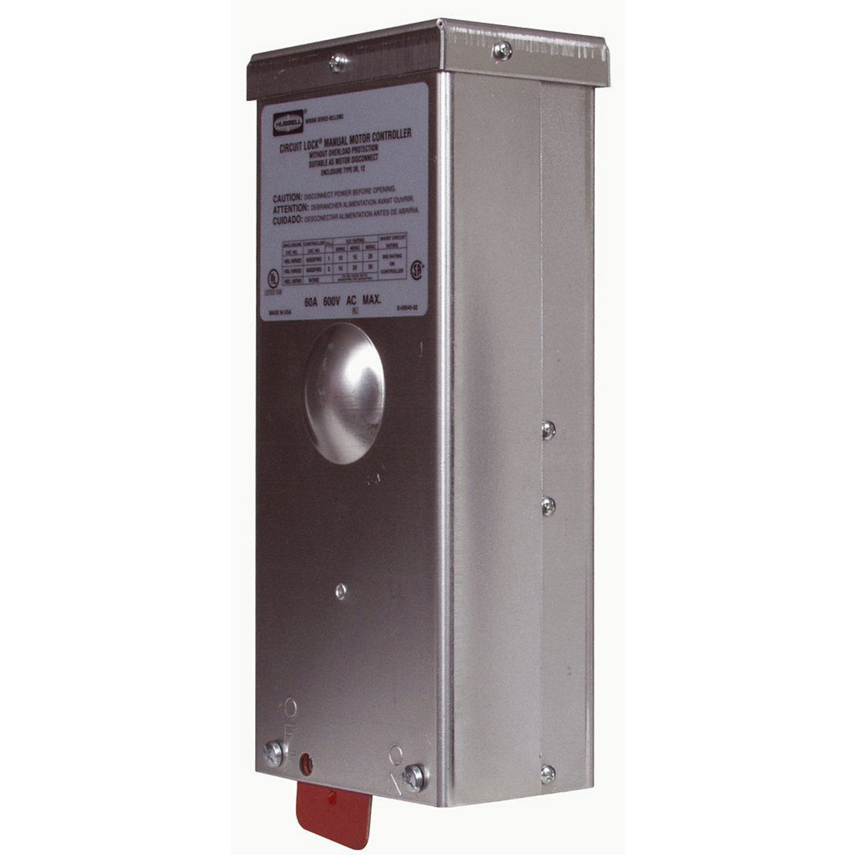 HUB HBL16R90 ENCLOSURE NEMA TYPE 3R ENCLOSURE WITHOUT SWITCH FOR 3POLE 7863 AND 7843 SERIES