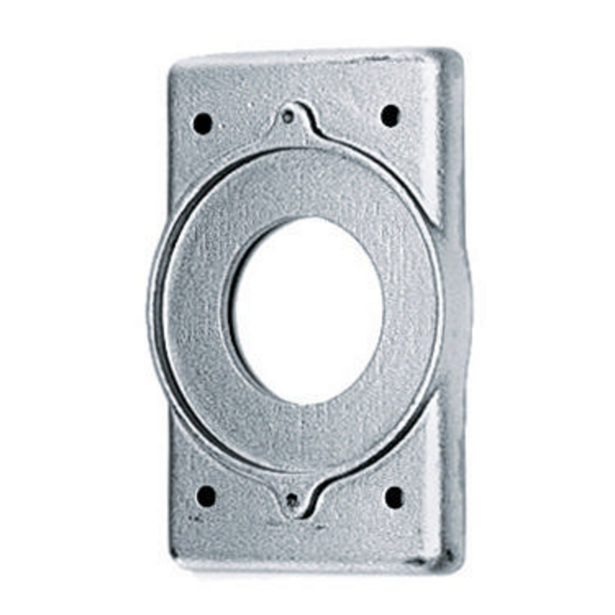 Product image for Cover box 1-gang cast aluminium 2.09-2.13"