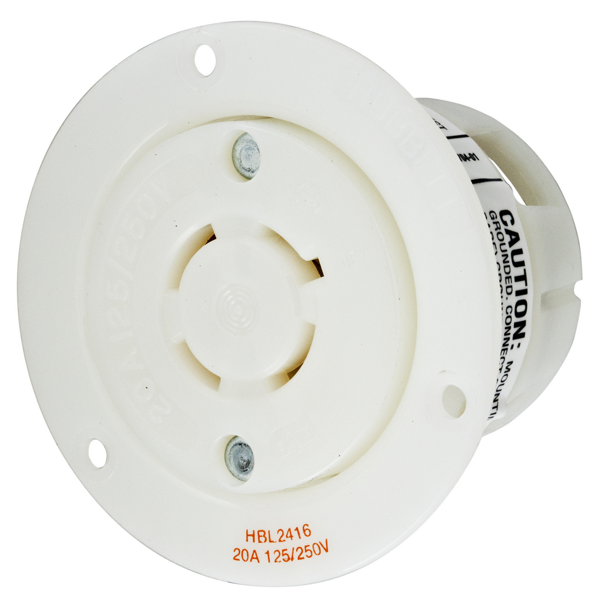 Product image for Receptacle L14-20R outlet twlo 20A 125/250Vwhite