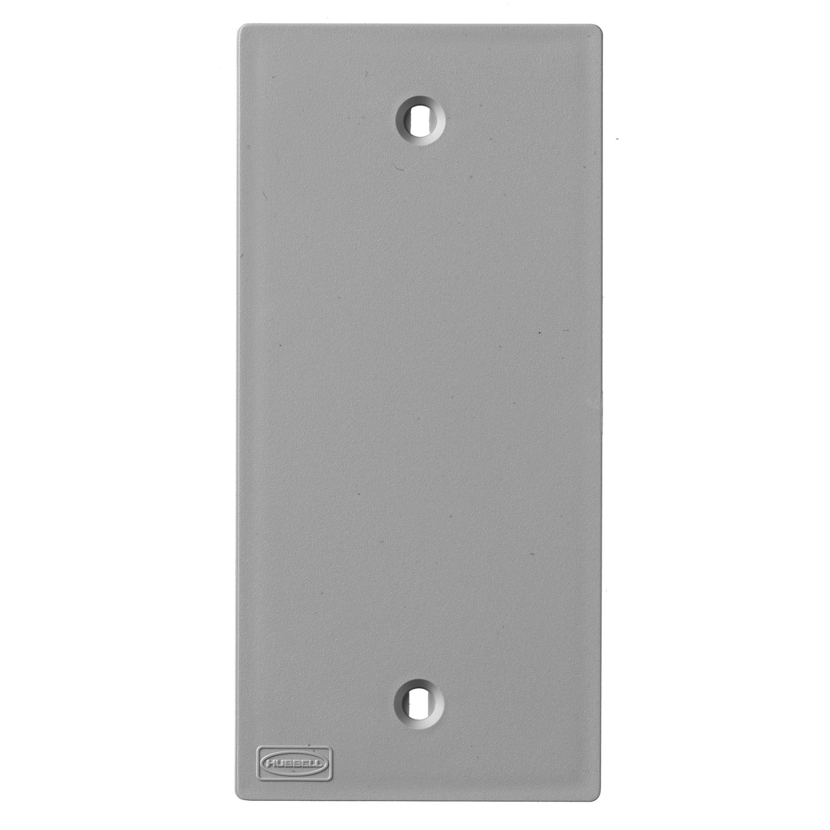 Product image for Plate 1-gang blank flush mount grey