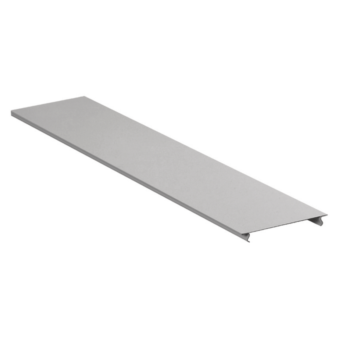 Product image for HUB HBL4750CGY RACEWAY COVER 5' METAL HBL4750 SERIES GREY
