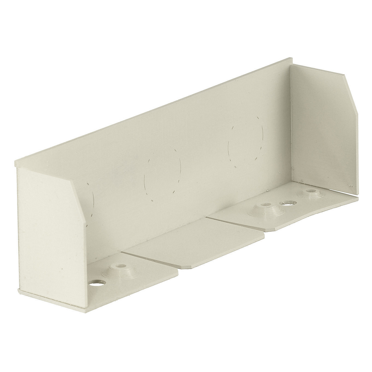 Product image for Fitting blank end cold-rolled steel ivory