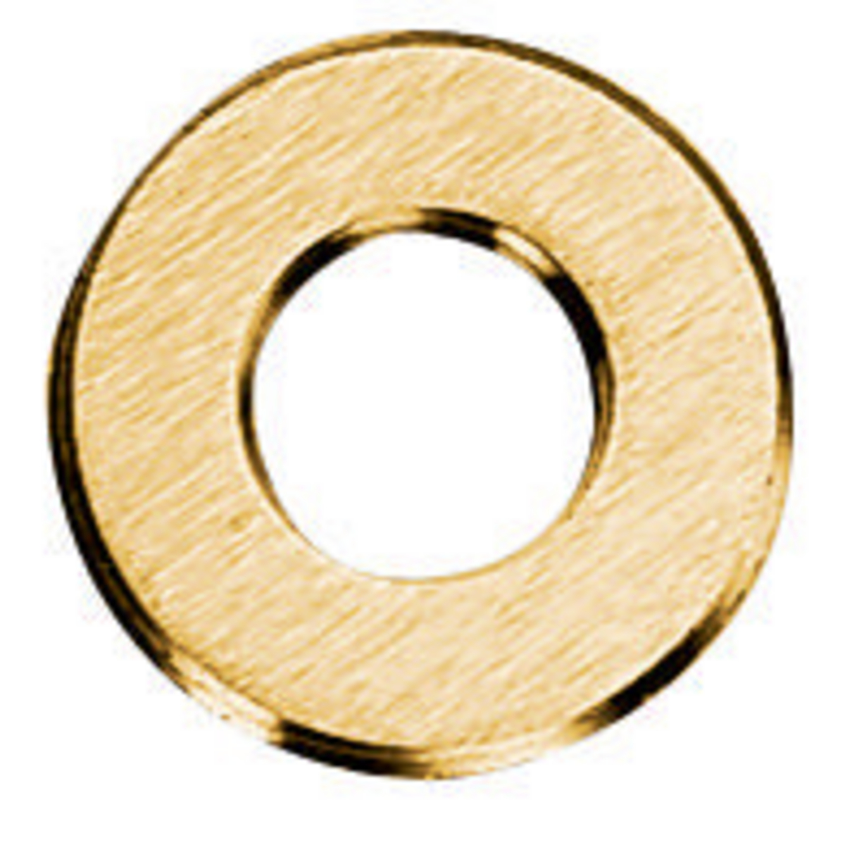 Product image for Ring cap flush brass for floor box 2-1/8x3/4"