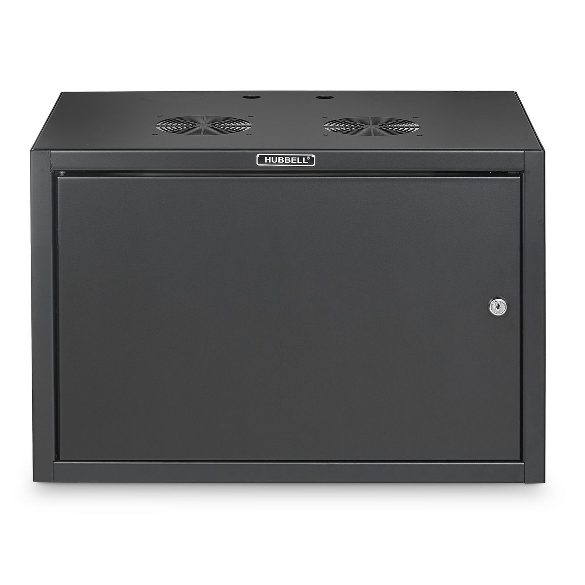 Product image for QUADCAB,ECON,5U,14"D,SOLID DR,BK (MS90)