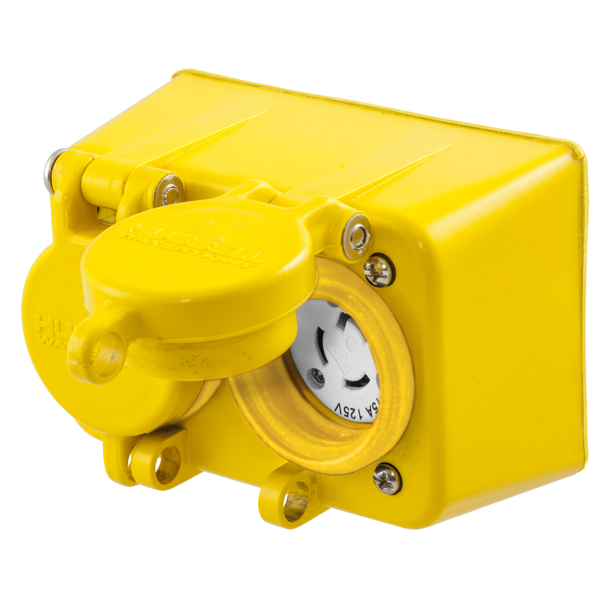 Product image for WATERTIGHT 15A/125V, L5-15 DUPLX REC