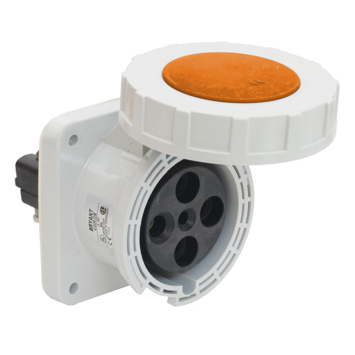 Product image for PS, IEC, RECPT, 3P4W, 100A 125/25 (MS90)