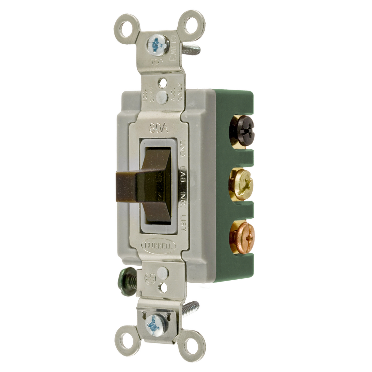 Product image for SWITCH, TOG, DP/DT, 30A 120/277V, BR