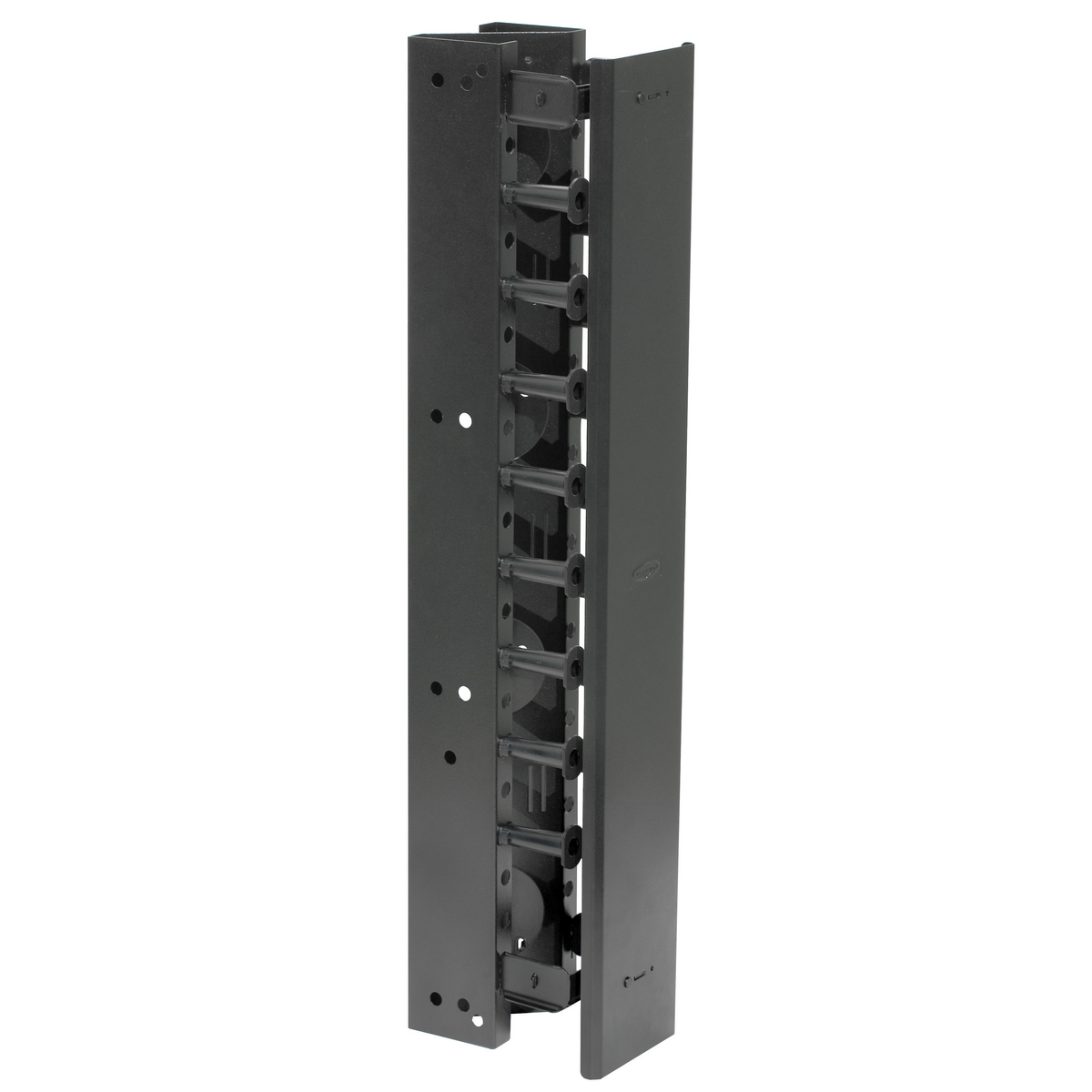 Product image for Cover Z channel for 7/8ft rack black 6in