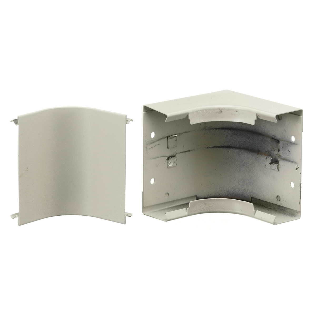 Product image for Elbow internal undivided steel for inside surface ivory 4.74x4.75"