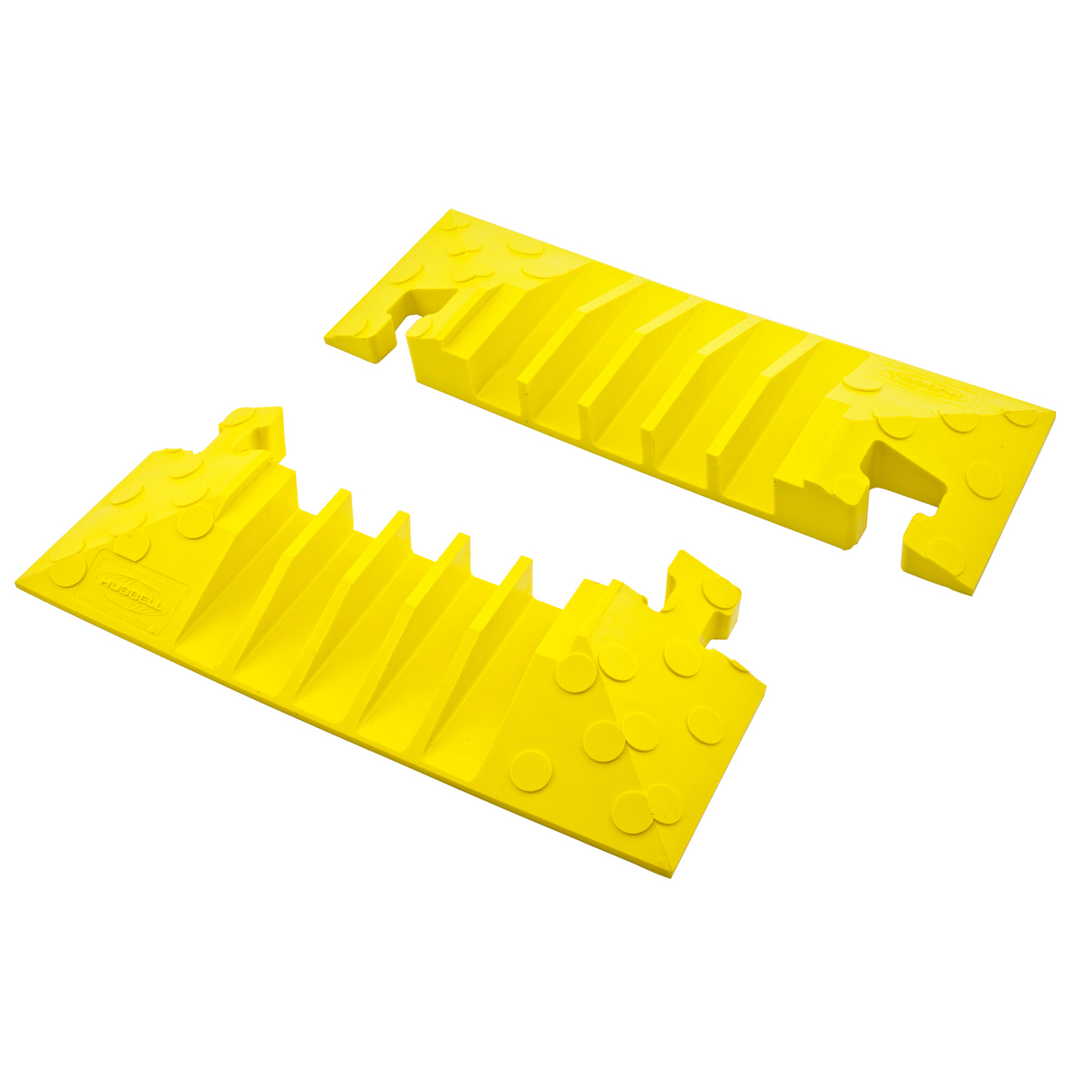Product image for System hose & cable protection 3-channel yellow