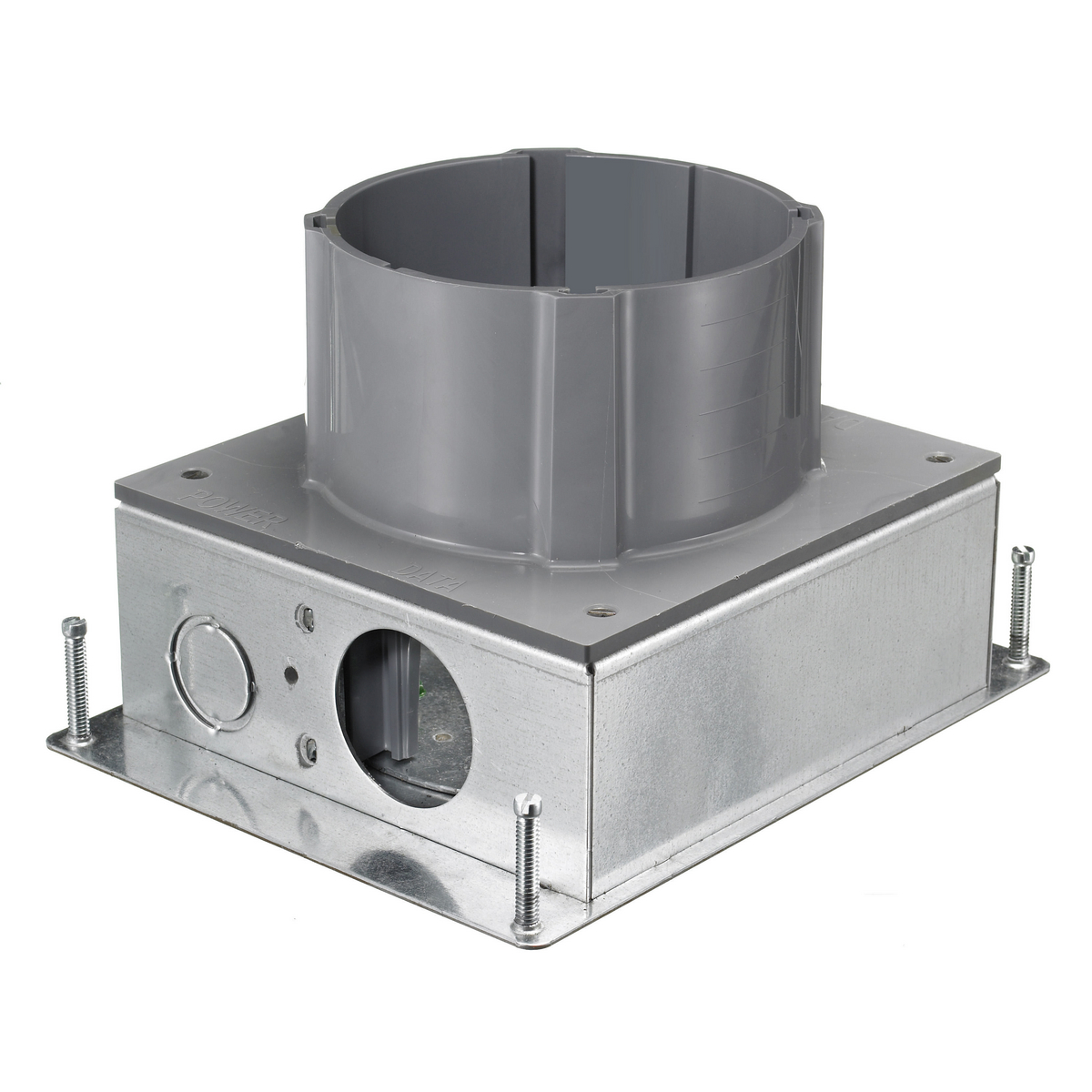 Product image for Box floor full adjustable steel AV 3.5"