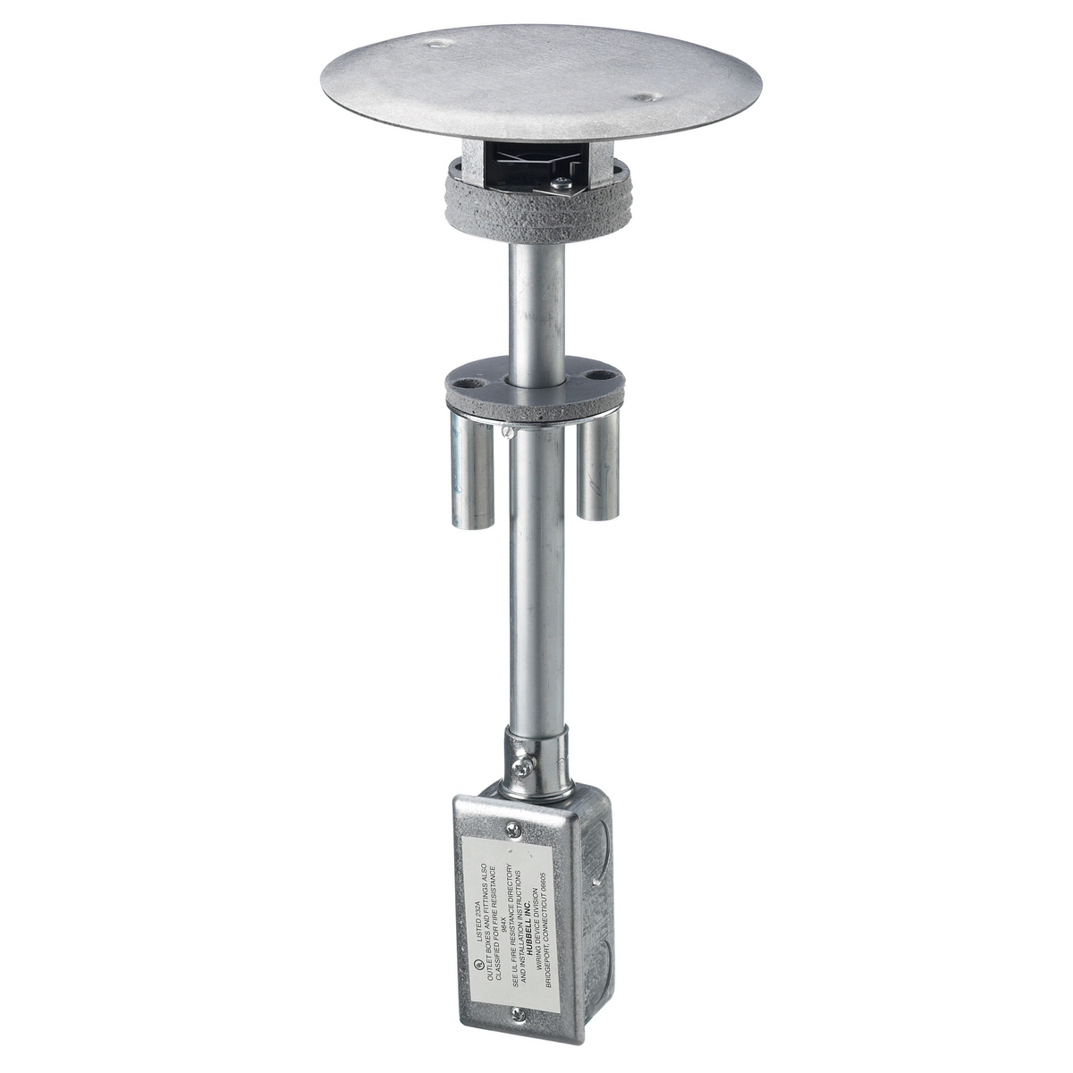 Product image for Fitting poke-through multi-channel thermoplastic device