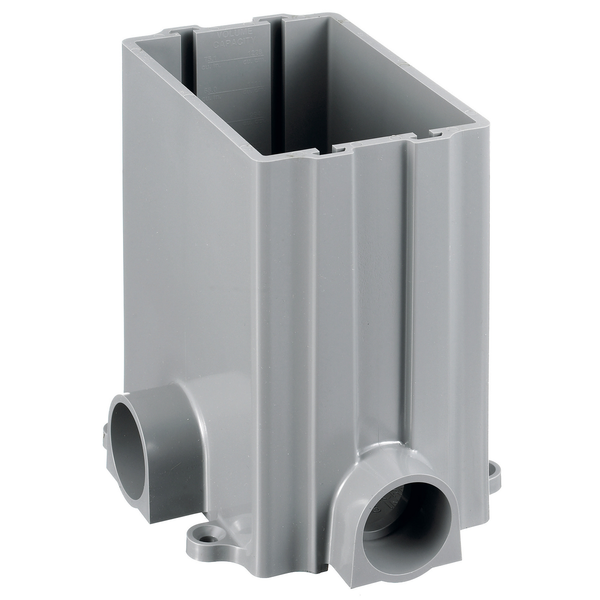 Product image for FLOOR BOX, 1-G RECT, PLASTIC