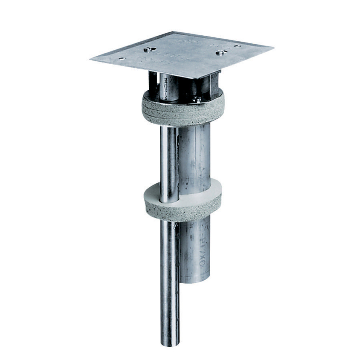 Product image for Unit poke-through pedestal aluminium