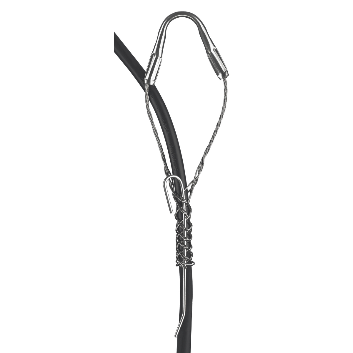 Product image for Grip support cable single eye split mesh bronze 0.46-0.58"