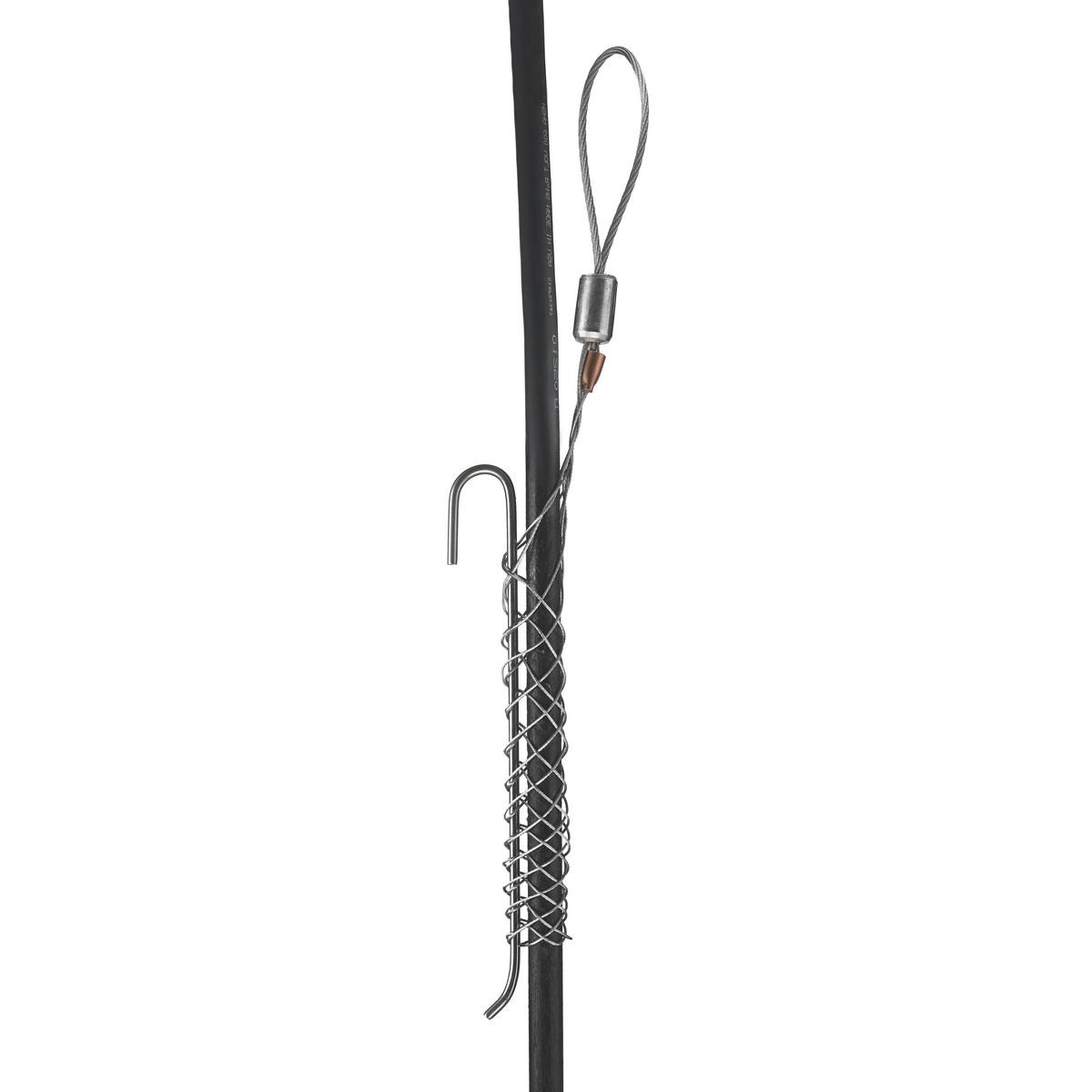 Product image for Grip pulling slack split mesh rod closing steel galvanized 0.5-0.61"