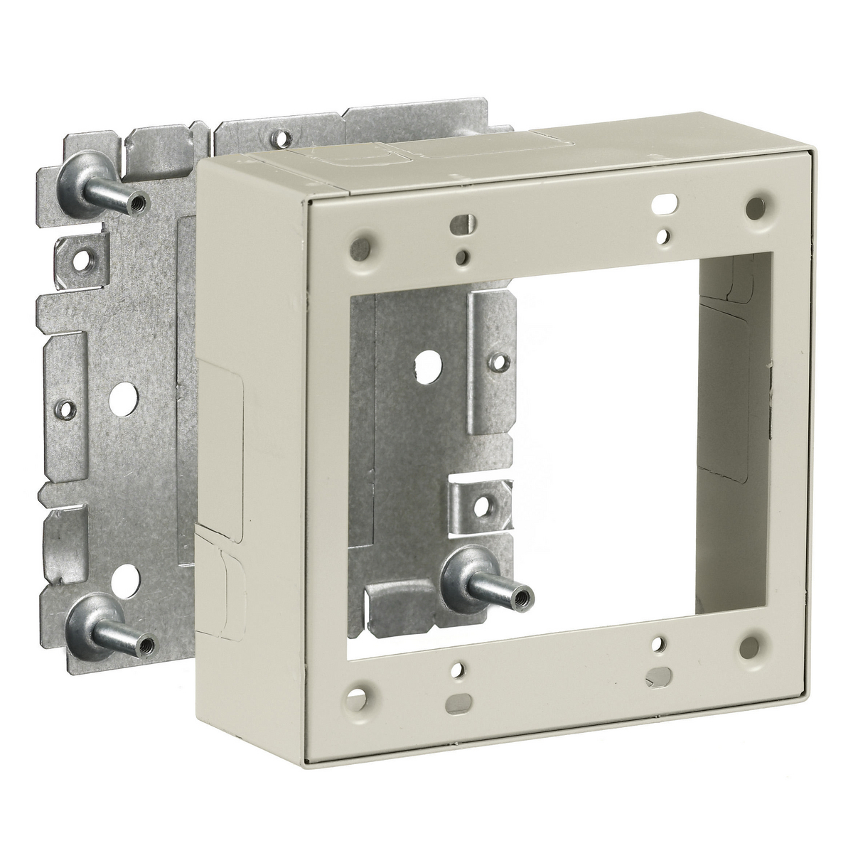 Product image for Box device 2-gang undivided 4.64x1.75x4.54"