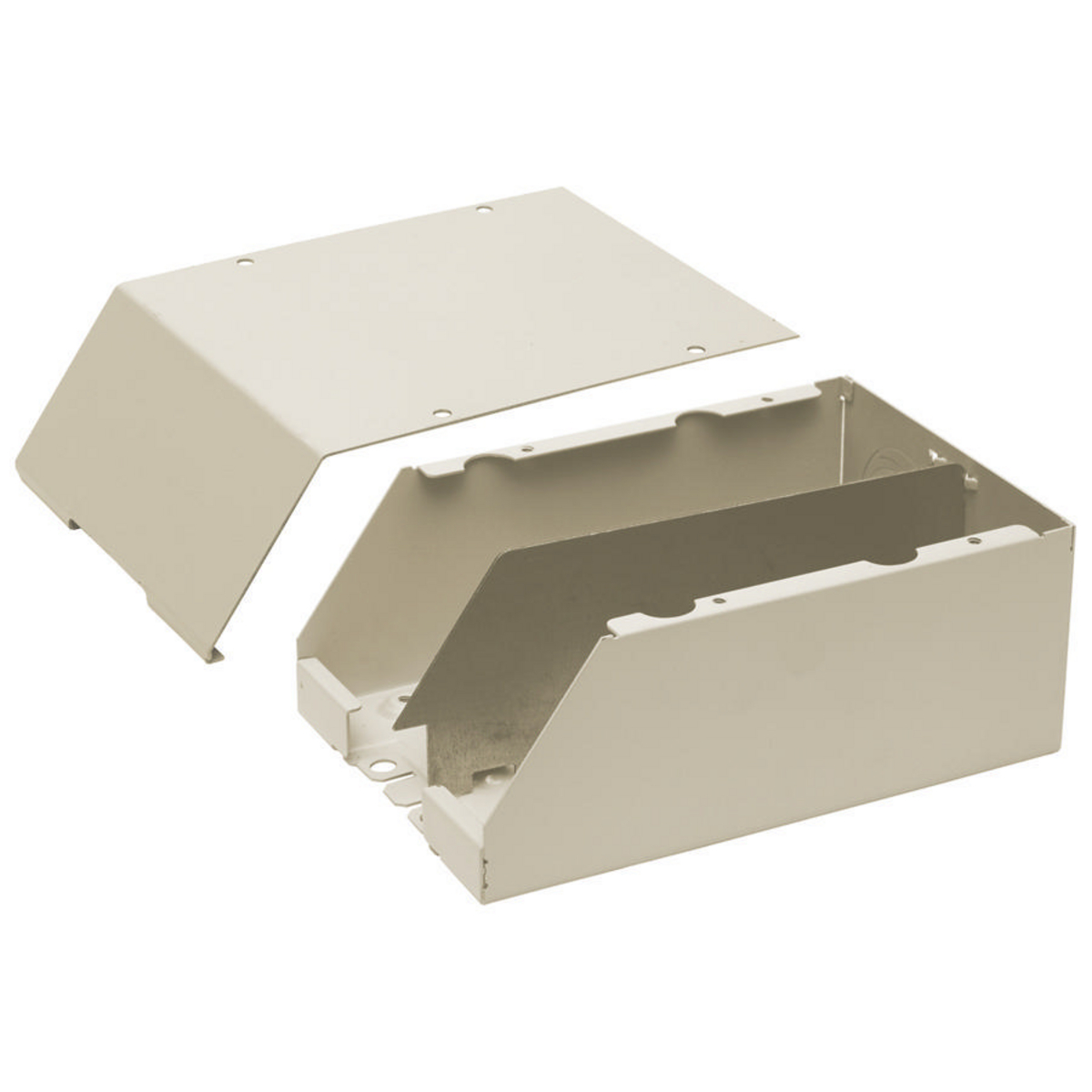 Product image for Fitting end entrance bend radius divided ivory