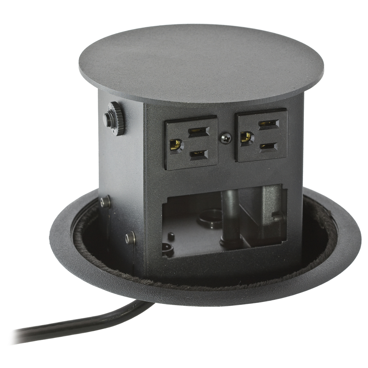 Product image for Furniture Connectivity Boxes, Work Surface, Elite Pop-Up Base, 4) Power, 2-Unit Data