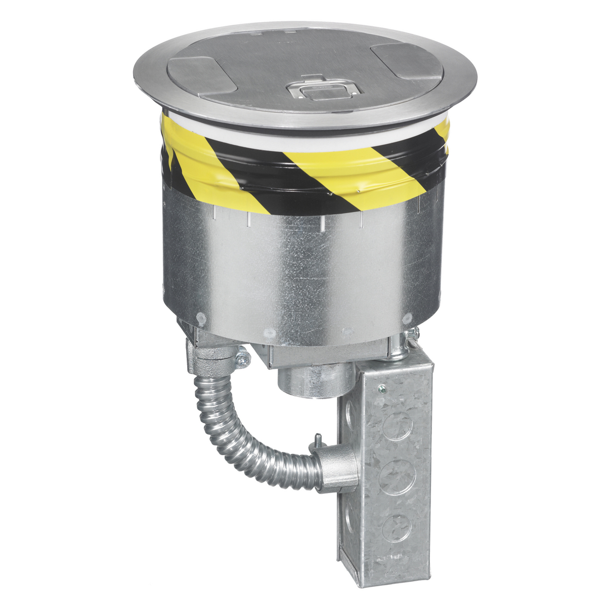 Product image for S1R FRPT 8, 4X20A RECEP, 2 EMT, ALUM