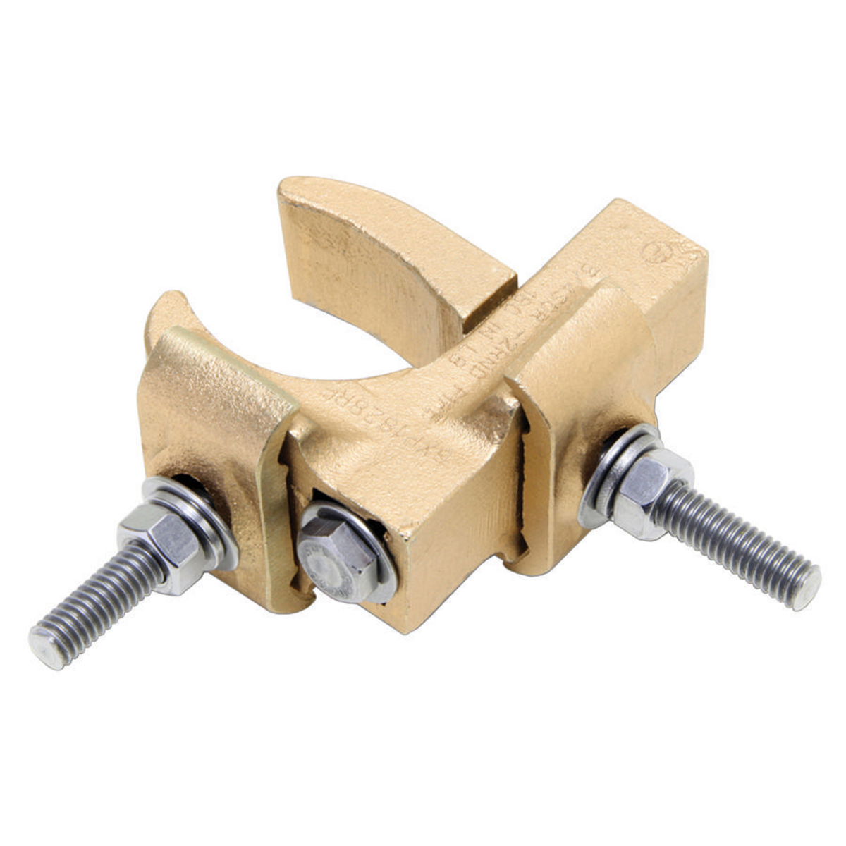 Product image for RAISED FLOOR CLAMP,CU,RND SQR
