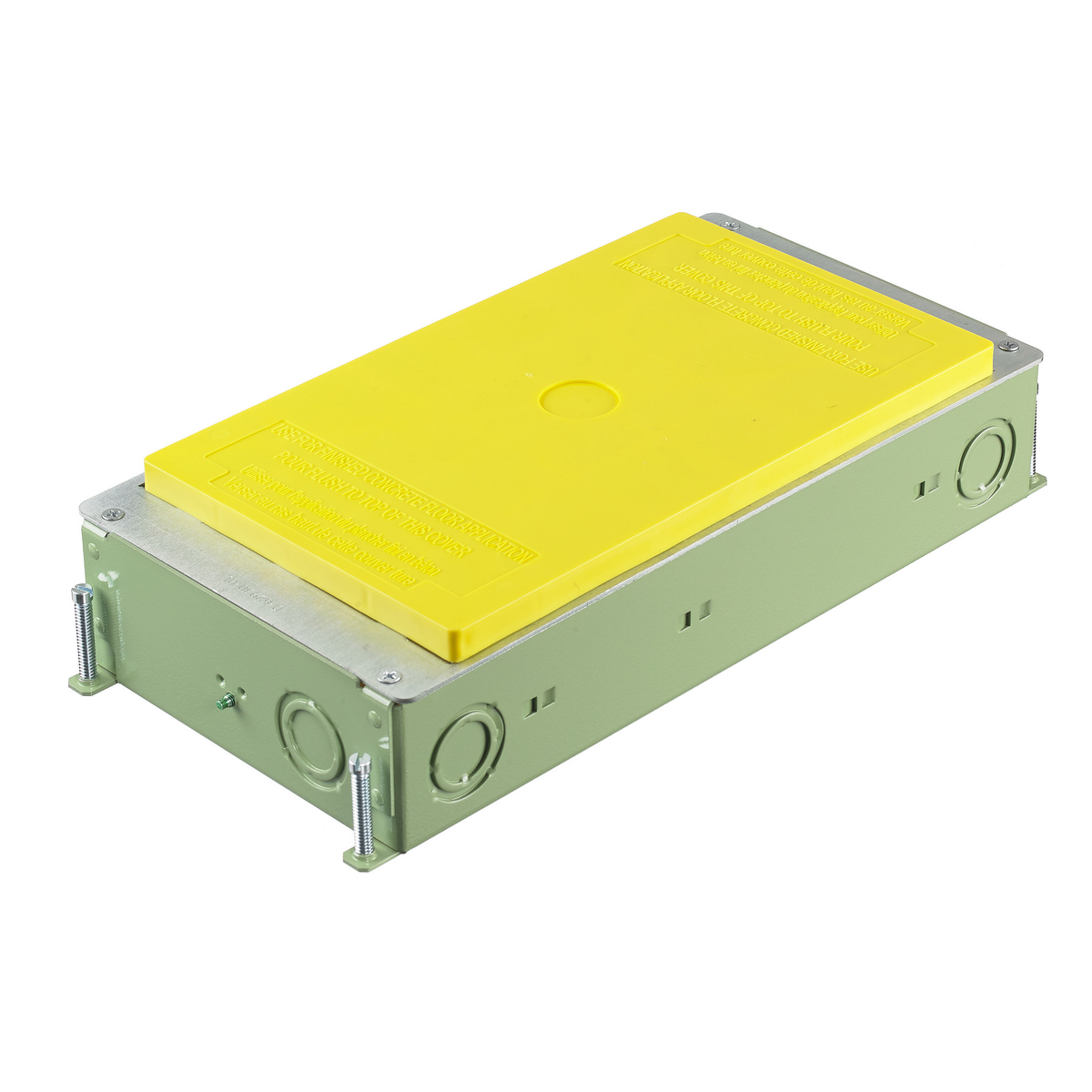 Product image for REC FB, 2-G,STEEL,2.5-IN, CONC, C (MS90)