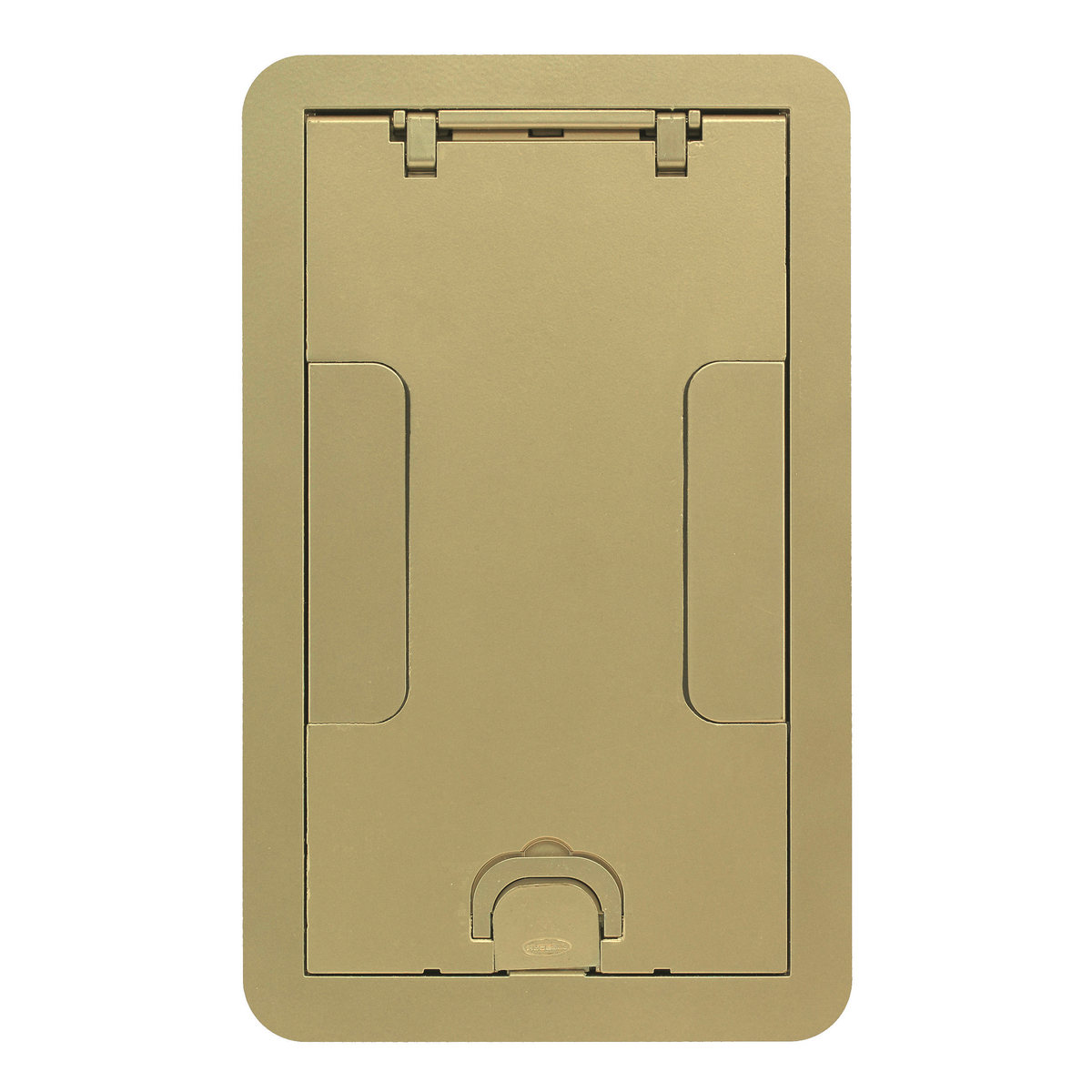 Product image for 2/4G CARPET CVR, FLUSH, BRASS POWDER