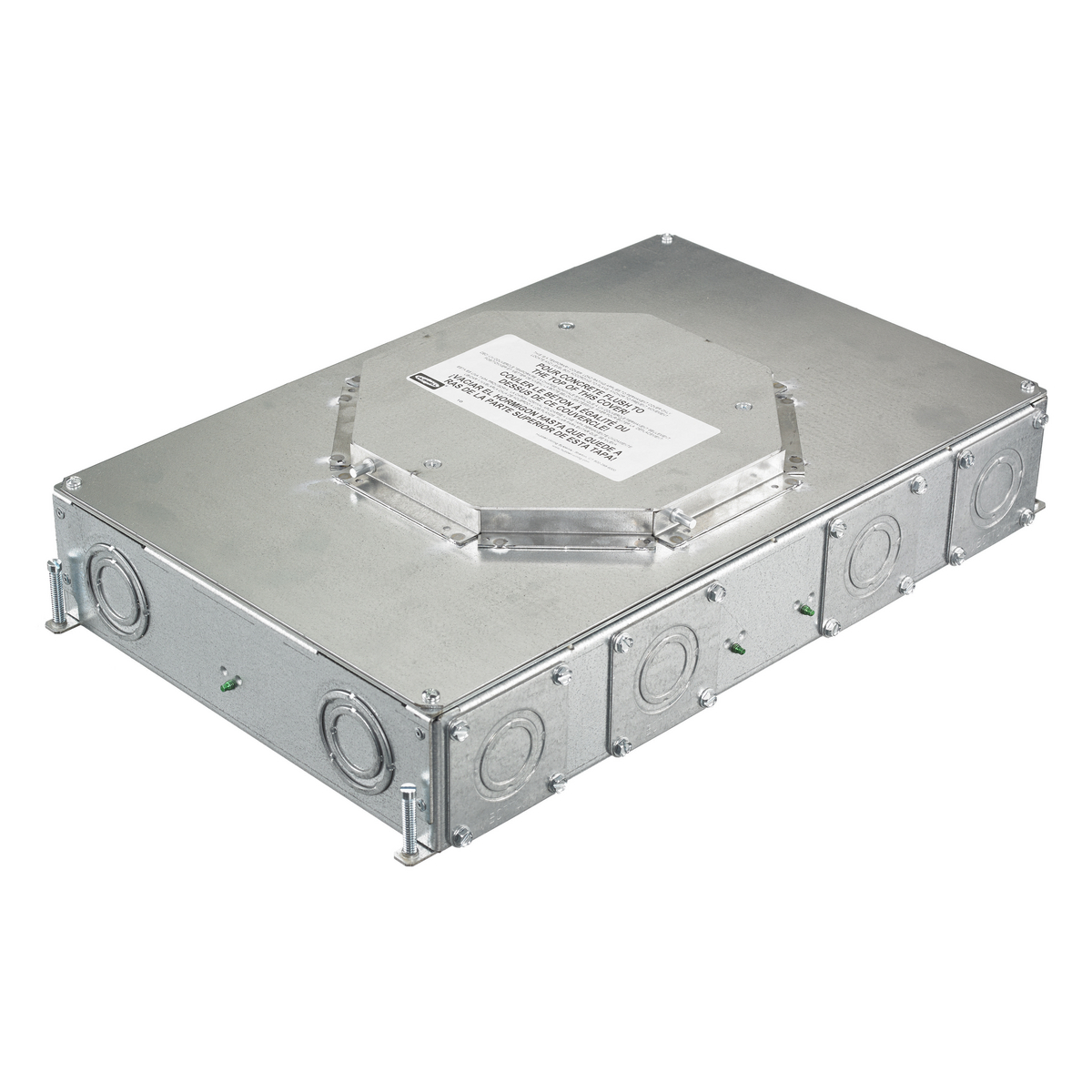 Product image for REC CFB, 6 GANG, 3 IN, ROUND CVR (MS90)