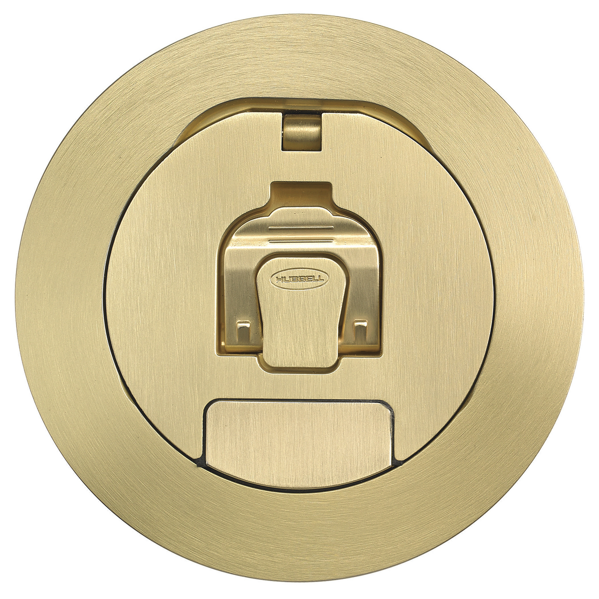 Product image for S1R FB 4COVER,BRUSHED BRASS PLATED