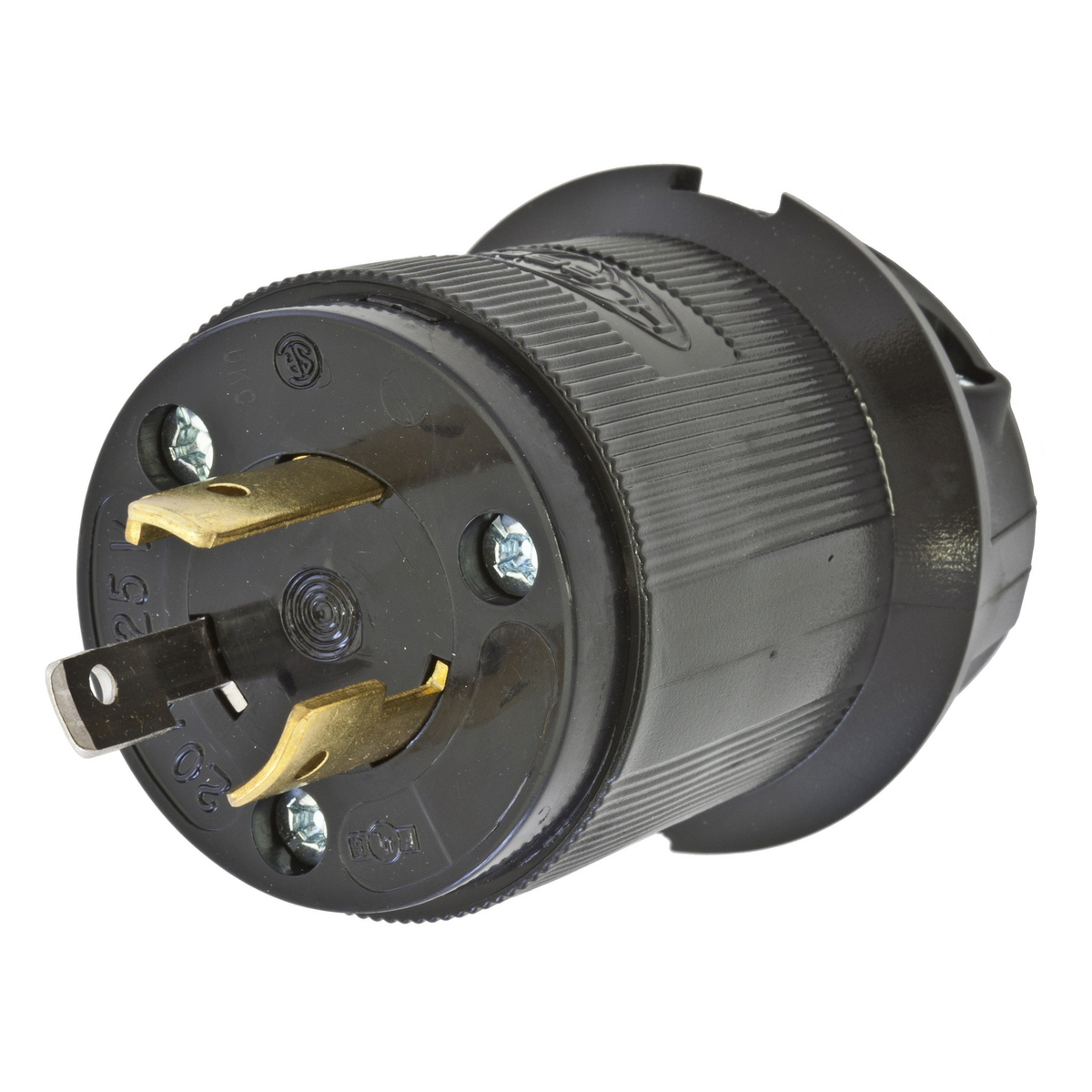 Product image for Plug L5-20P twlo cable 2P 20A 125V black