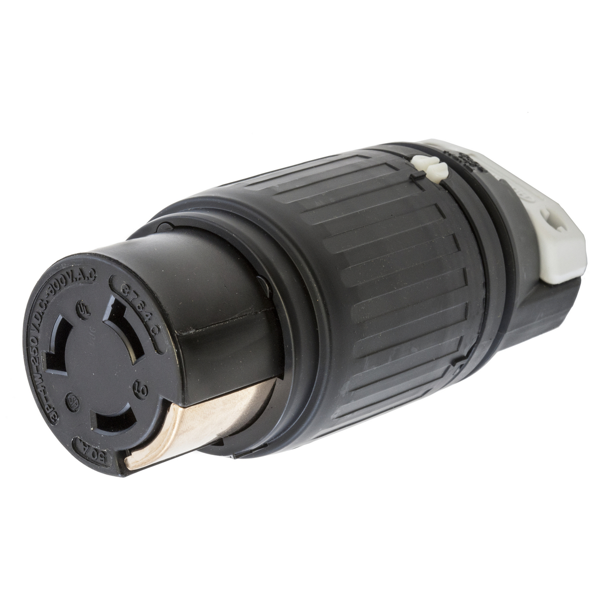 Product image for Connector HBL lock cable 3P 4W 50A 600V black