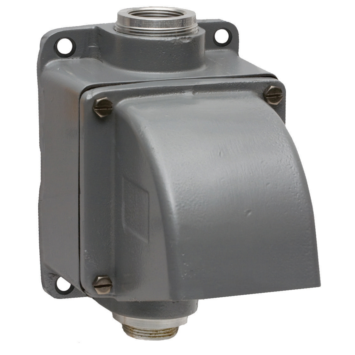 Product image for PS, INS, FT BOX, 60/100A,1 1/4" HUB,ALUM