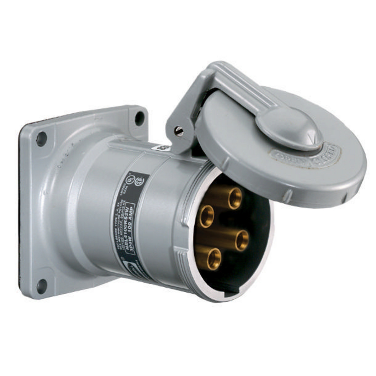 Product image for Receptacle 2 pole 3 wire 30A 600V style II reversed service