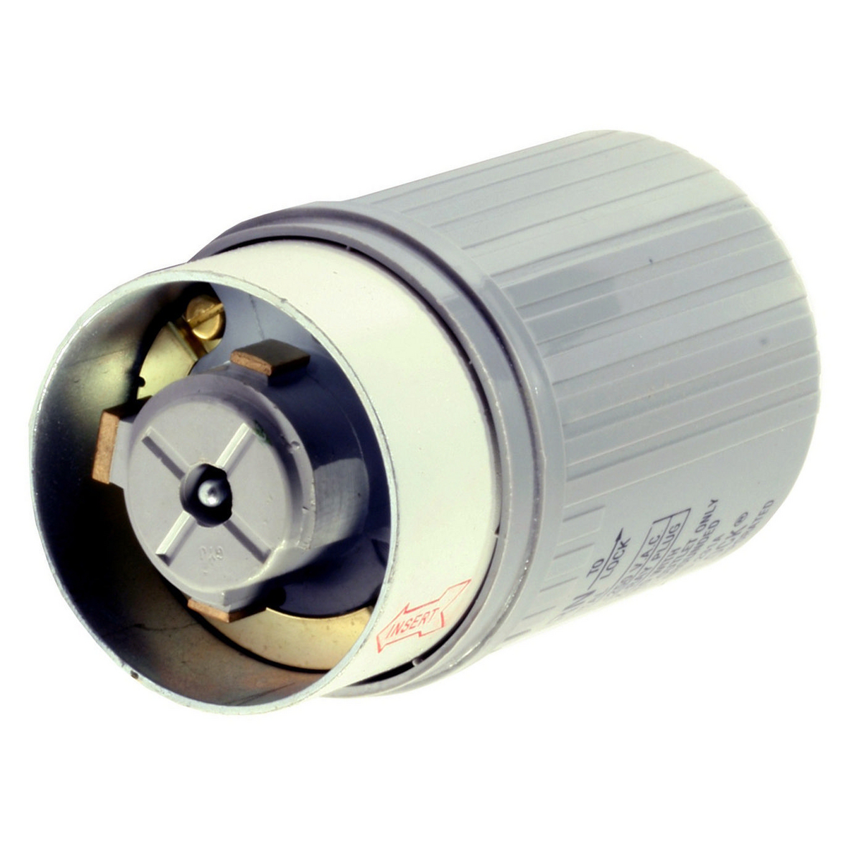 Product image for Plug epoxy 2-pole 3-wire 60A 250VAC