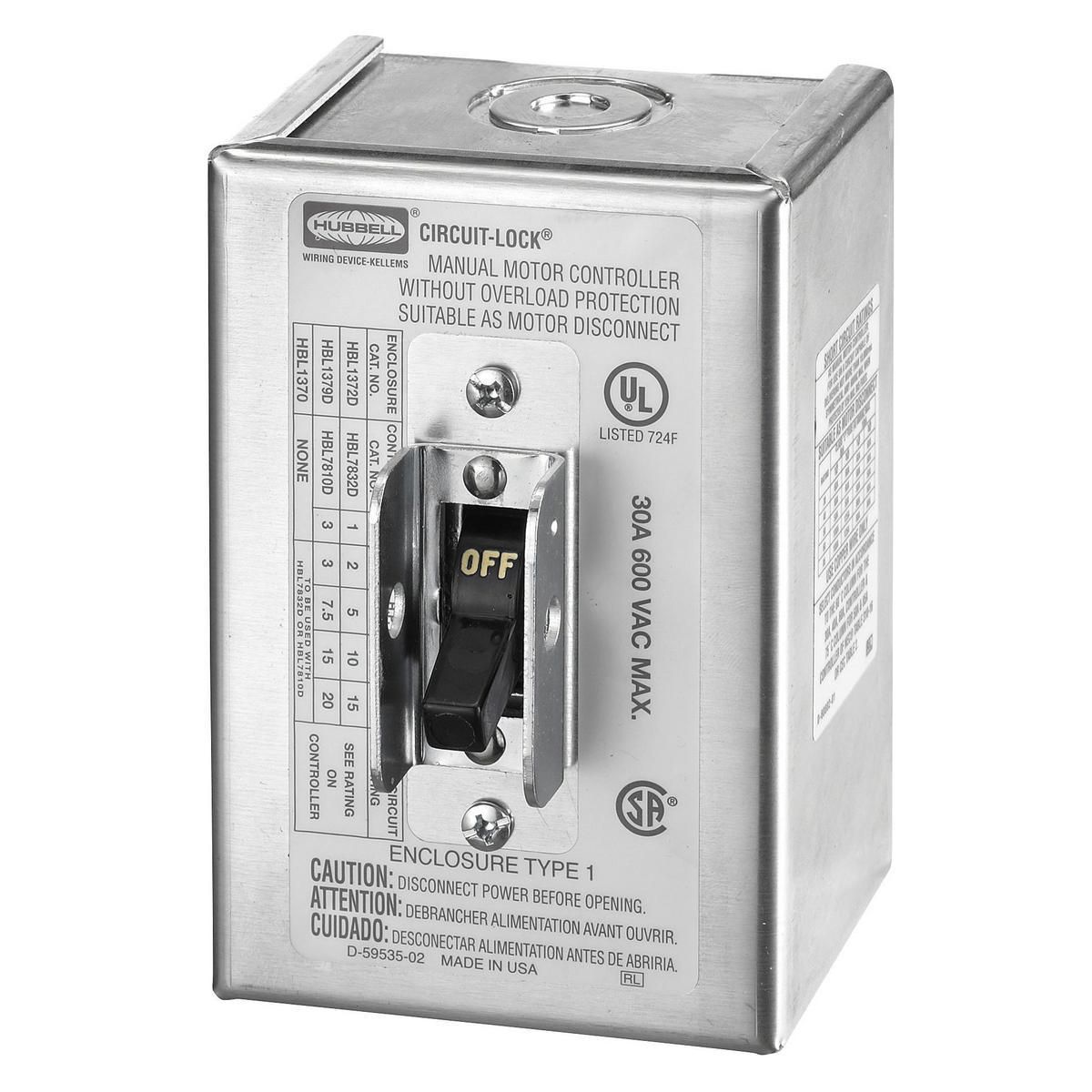 HUB HBL1370 ENCLOSURE METAL FOR 7810 SWITCH TYPE1
