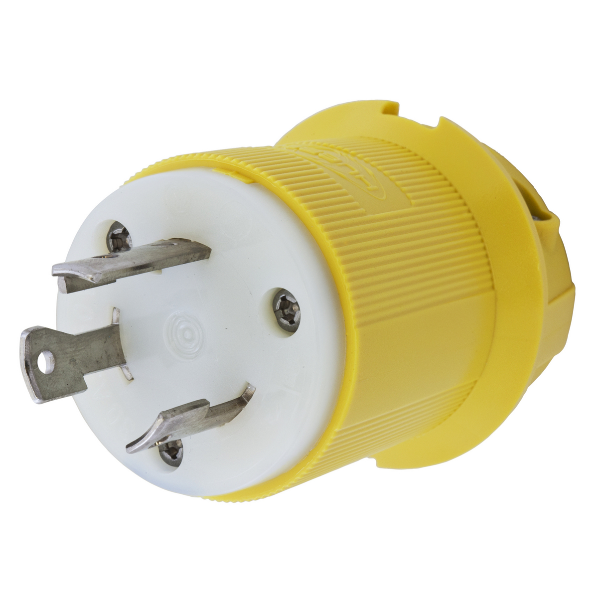 Product image for Plug twist-lock chem-marine NEMA L6-30P 30A 250V yellow