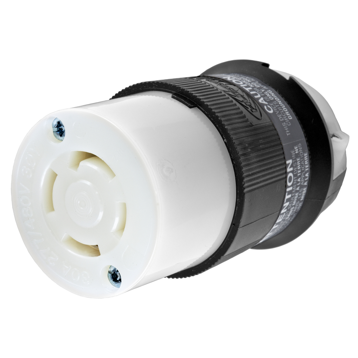 Product image for Connector L19-30R twlo cable 3ph 30A 277/480V