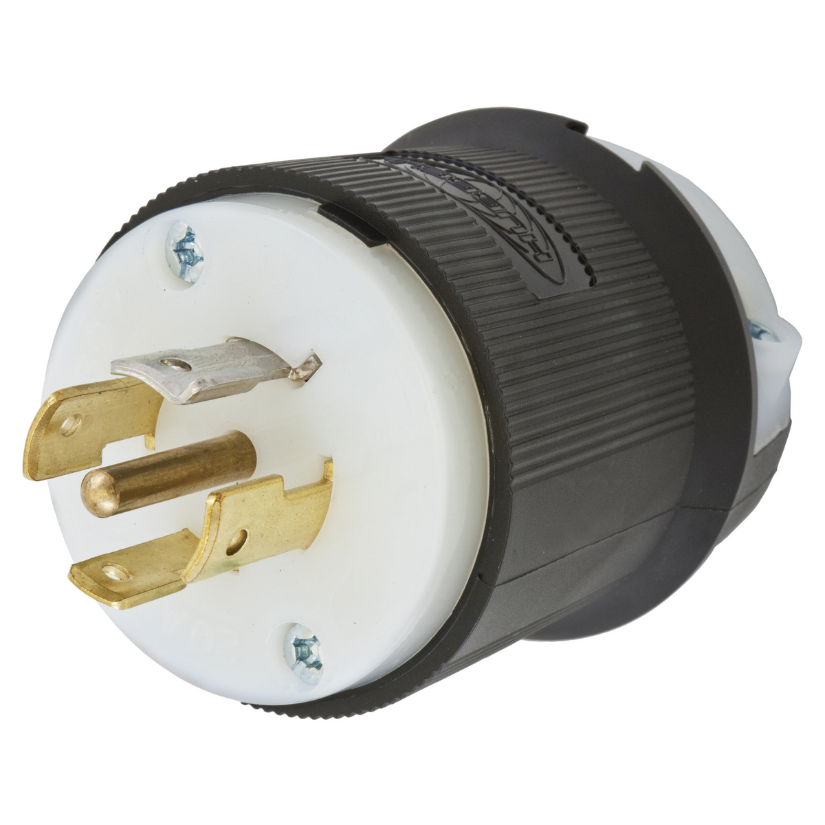 Product image for Plug 120/208V AC 20A f/flat cable black/white