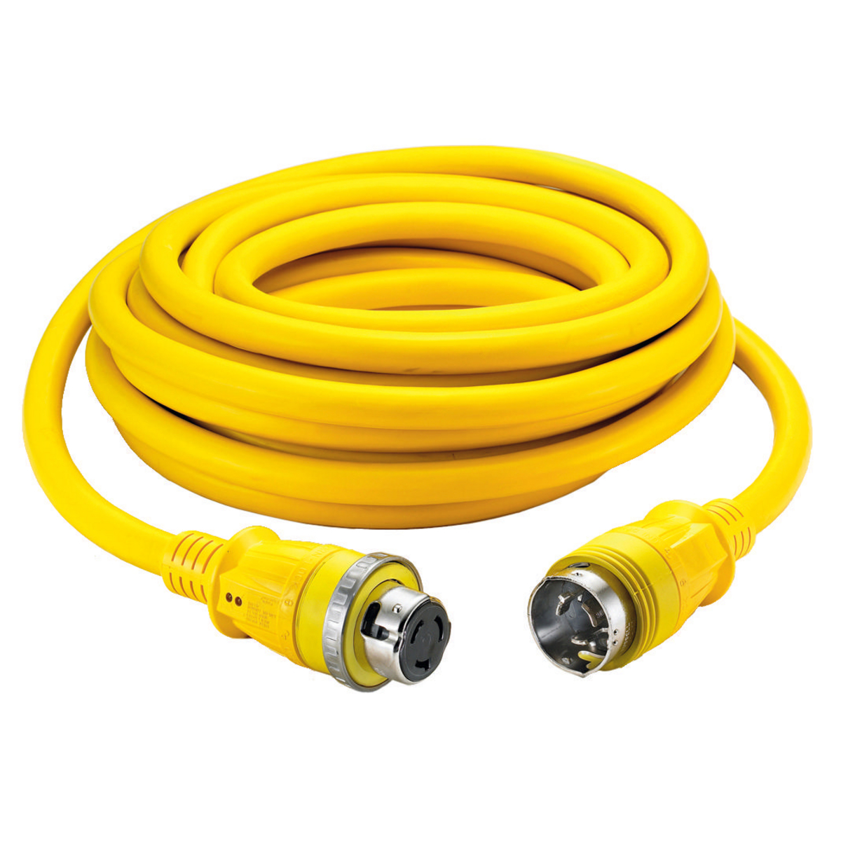 Product image for Set cable marine LED indicator 50A 125/250V yellow 50'