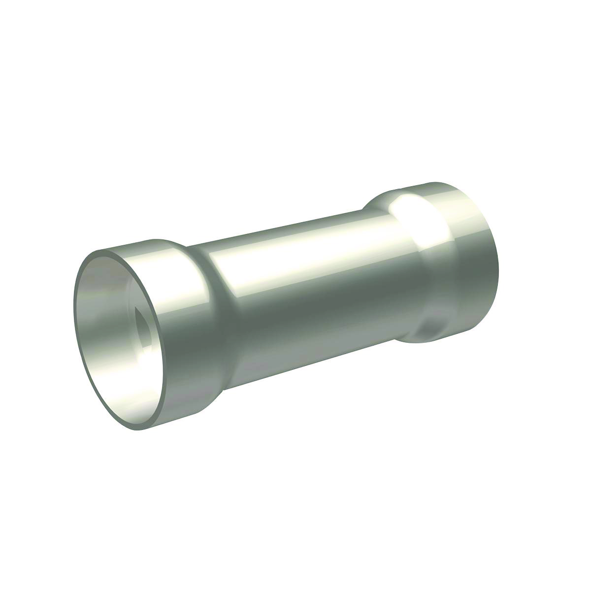 Product image for Butt splice copper 12-10AWG bulk yellow VINYLINK