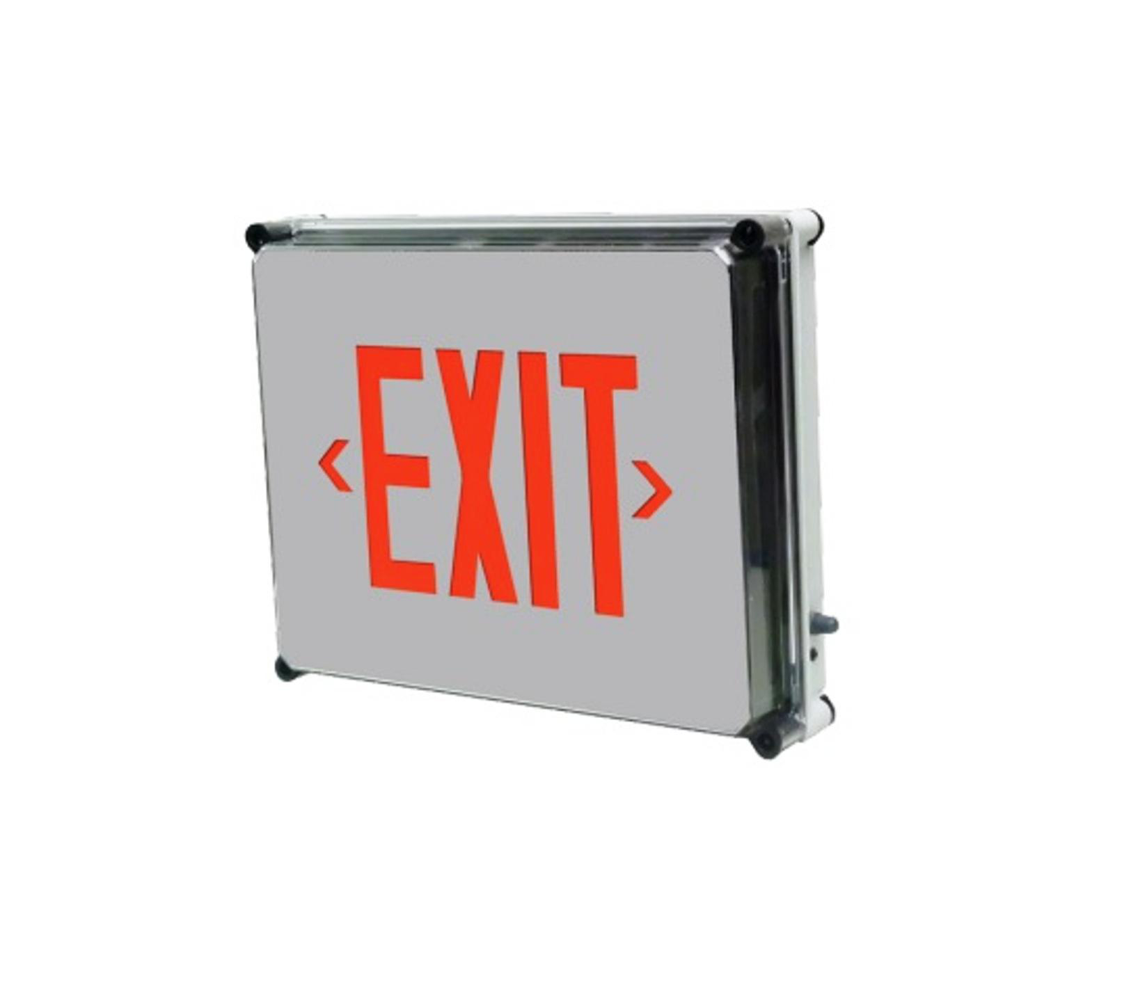 Product image for EXIT SIGN 1F WM WEATHERPROOF 90MIN