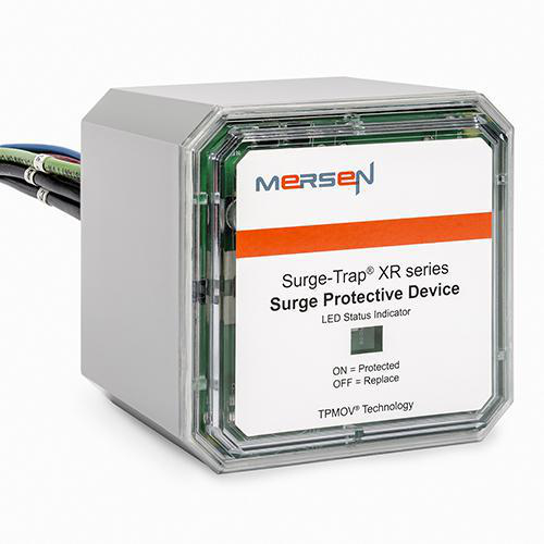 Product image for MERSEN STXR208Y05 SURGE TRAP 20KA 120/208V 3PH WYE LED NEMA 4X 10AWG