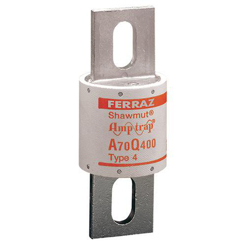 Product image for MERSEN A70Q350-4 FUSE F101 350A 700VAC 650VDC SEMICONDUCTOR FORM101 F OL & SCP 150D-C MAX TEMP BLADE