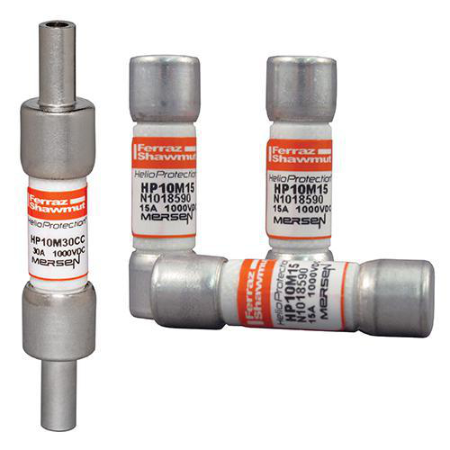 Product image for Photovoltaic fuse gPV 1000VDC UL 10A With Ferrule For Clip