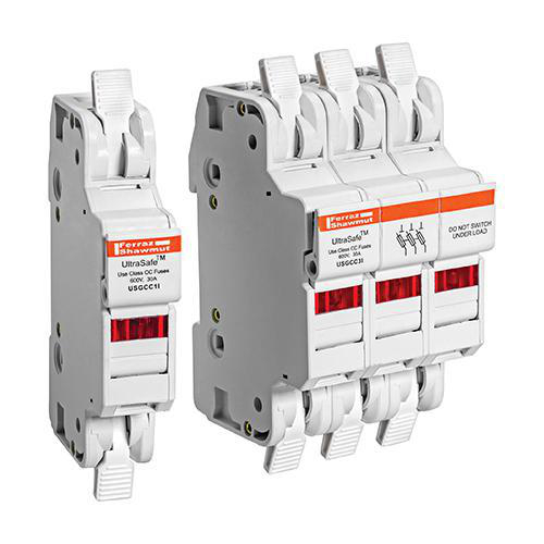 Product image for MERSEN USGCC1 FUSEHOLDER 30A 1-POLE 600V W/ SPRING CLAMP 1-POLE F/USE WITH CLASS CC FUSES ATDR ATMR ATQR ULTRA FINGER SAFE