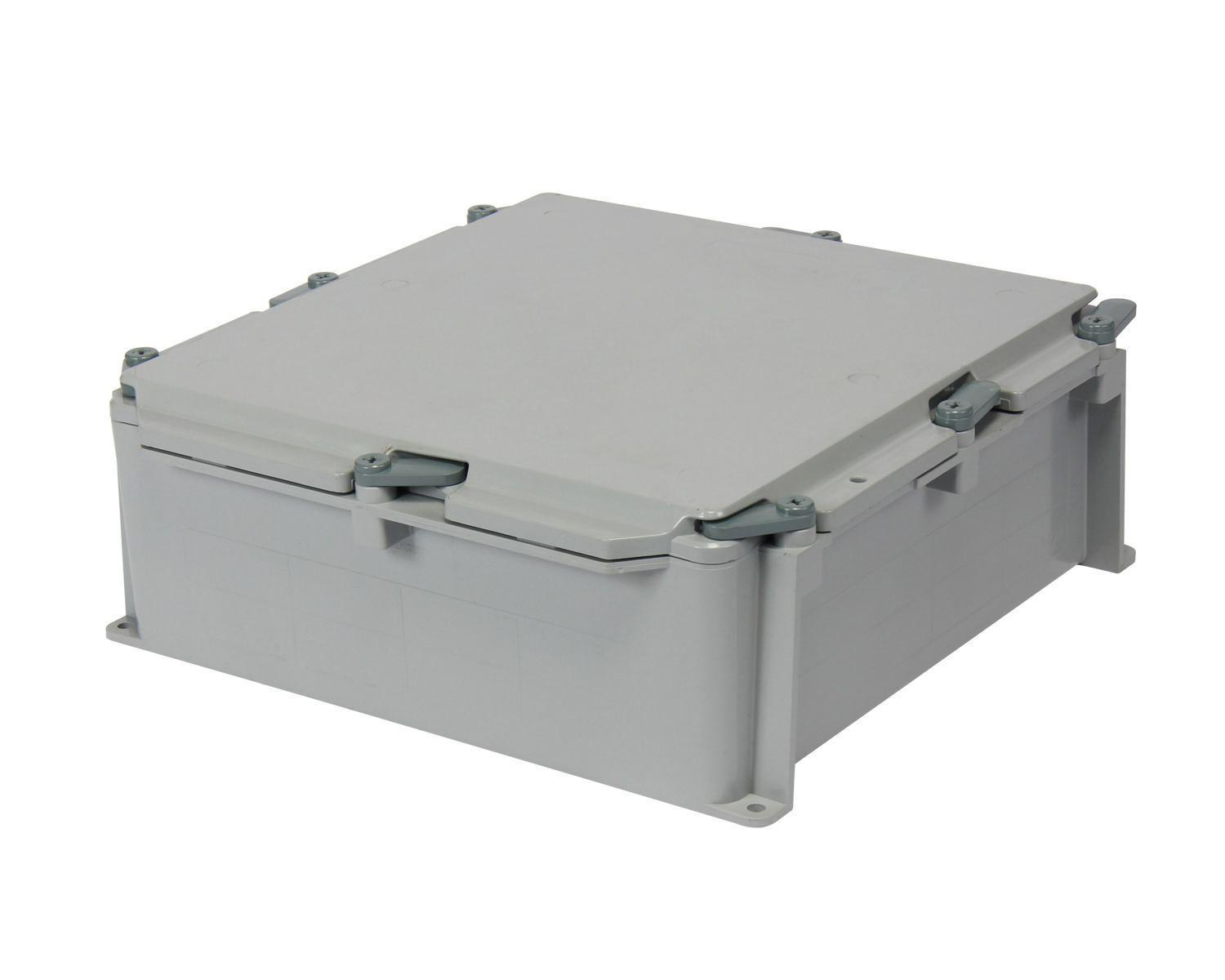 IPEX 277008 Scepter® Junction Box PVC 12 in H x 12 in W x 4 in D gris