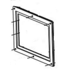 Product image for Kit adapter plate for PanelView 10" terminal